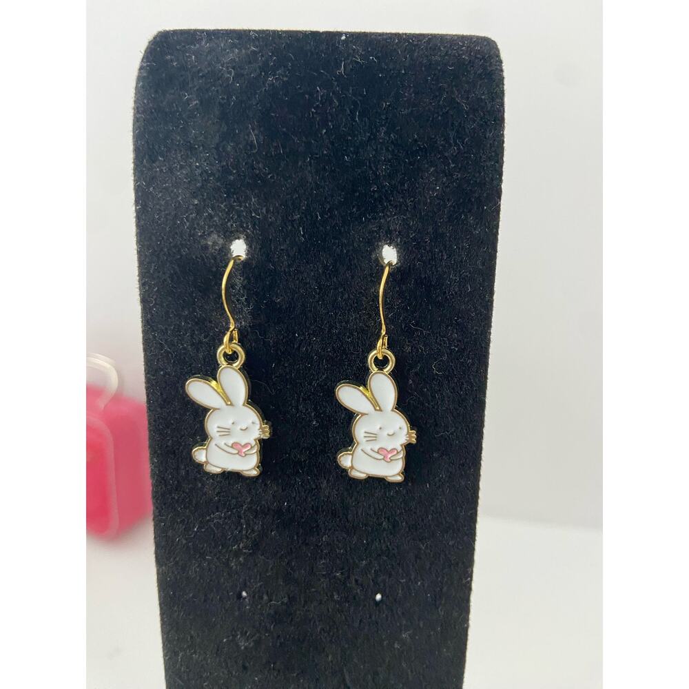 bunny earrings